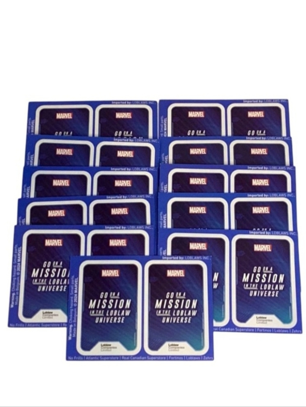 💚 FREE with any purchase ⭐️ MARVEL Loblaws Cards - 11 unopened packs